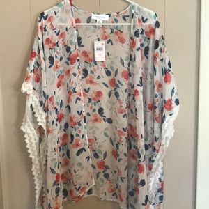 NWT Motherhood Maternity Sheer Tunic